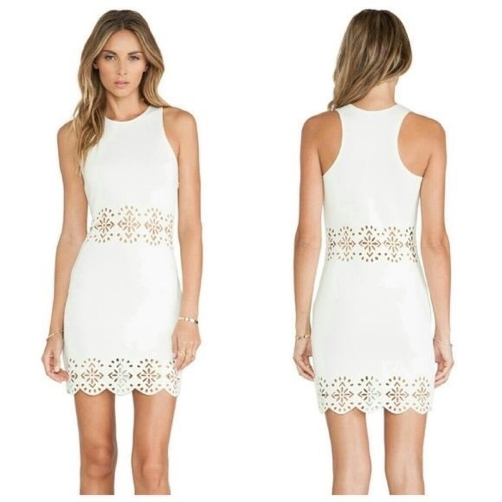 NWT Lovers + Friends White Mini Dress